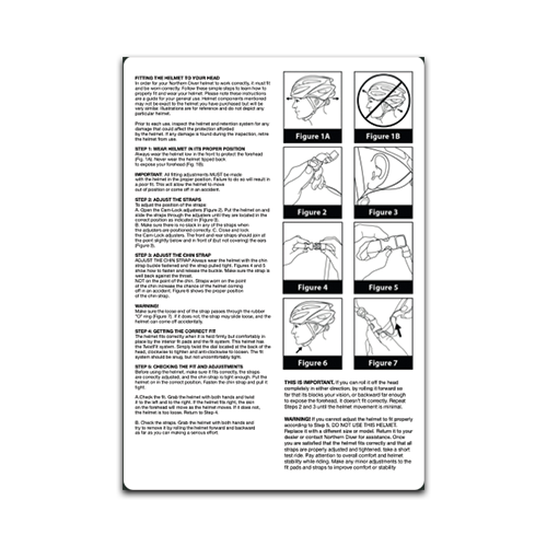 Seahawk Helmet Manual